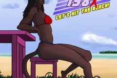 CatGirl 198X Hits the Beach
